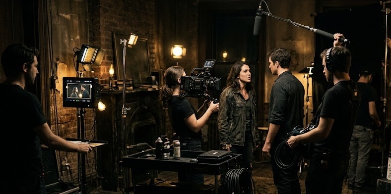 On Camera Technique class